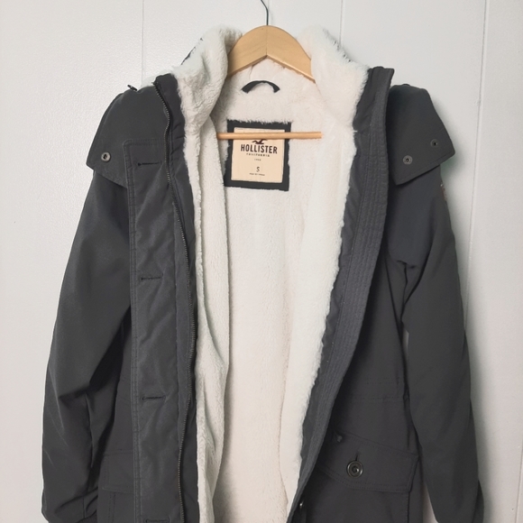 HOLLISTER WINTER COAT WOMEN'S Cozy Lined Parka - Picture 3 of 10
